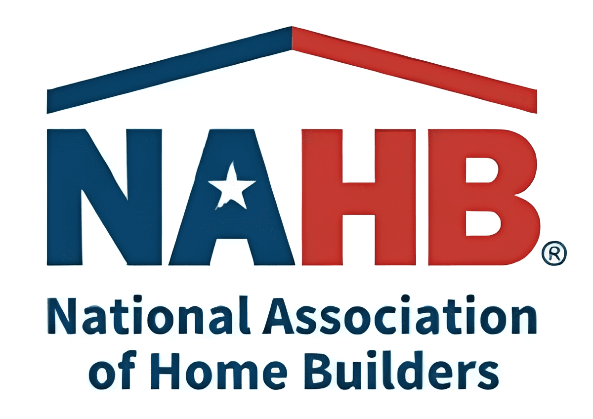 NAHB emblem in red and blue